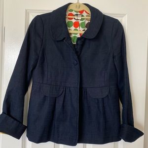 J. Crew navy blue jacket, size 4